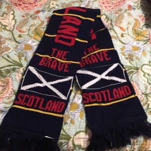 Team pride and national heritage, warm scarf for games or chores.